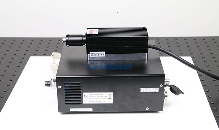 515nm fiber coupled laser